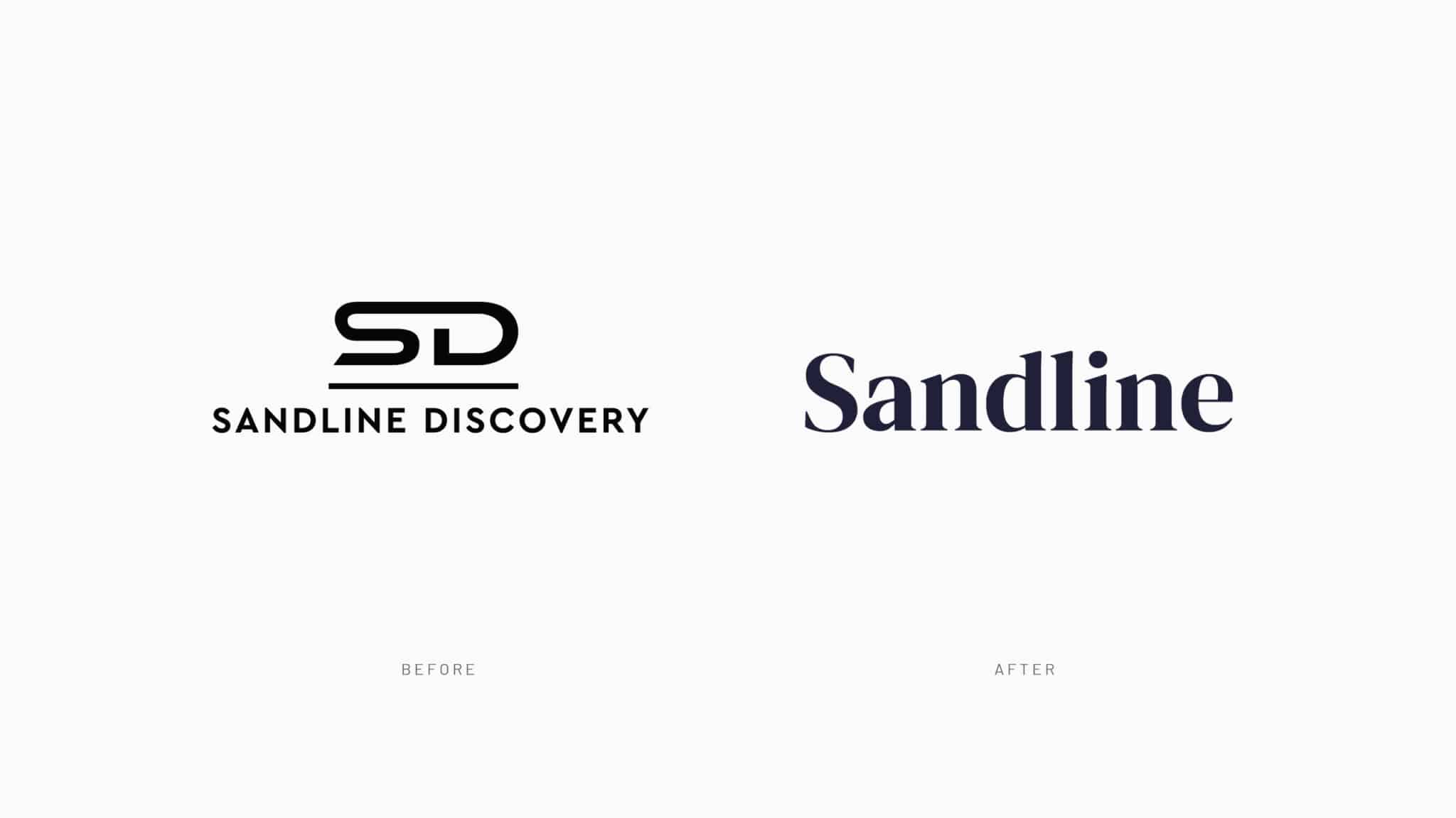 Sandline Logo Comparison