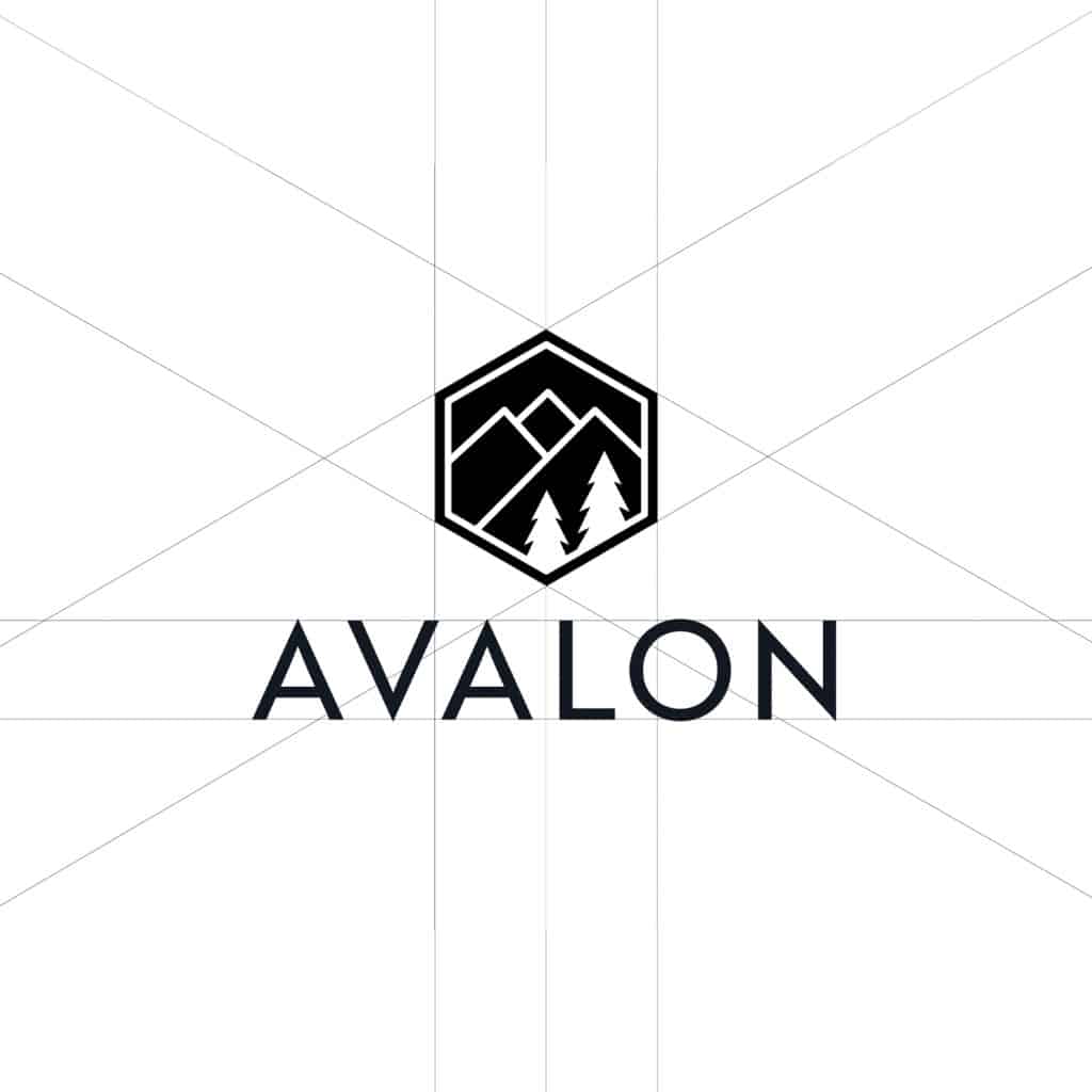 Avalon Logo Lines