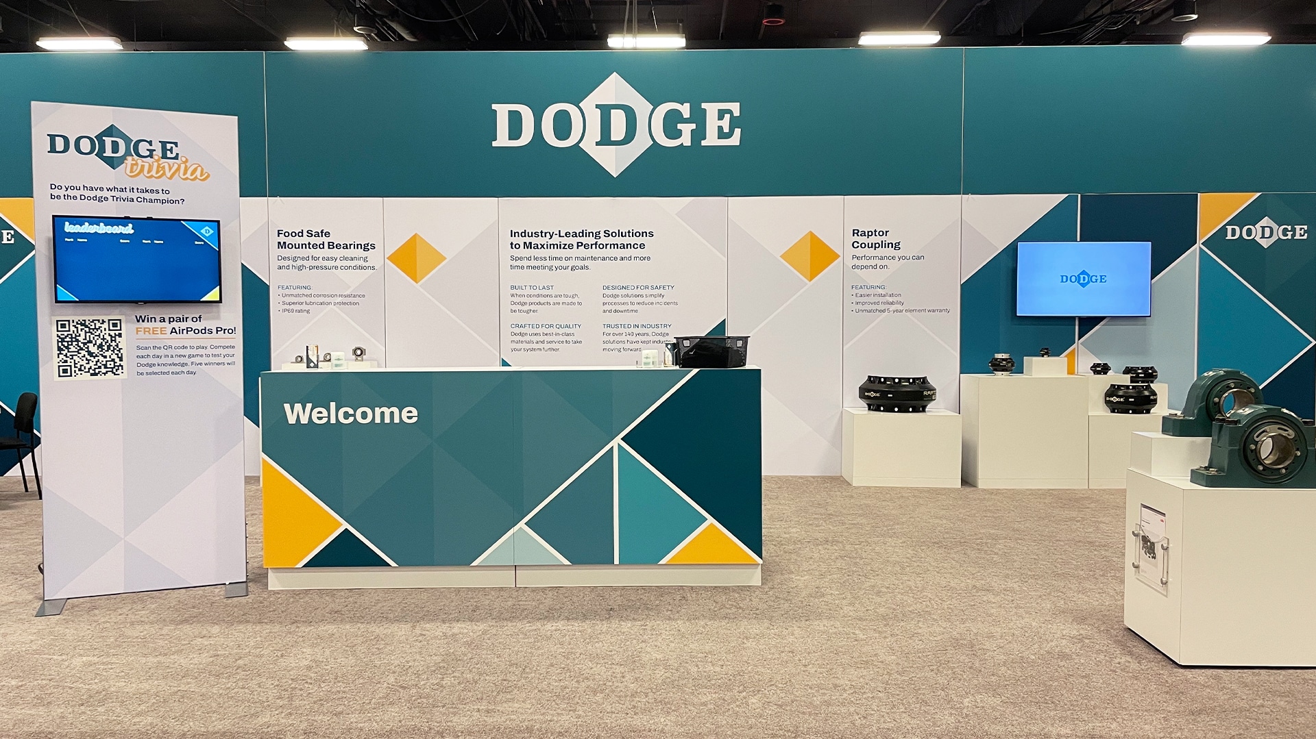 Dodge Industrial Tradeshow Booth