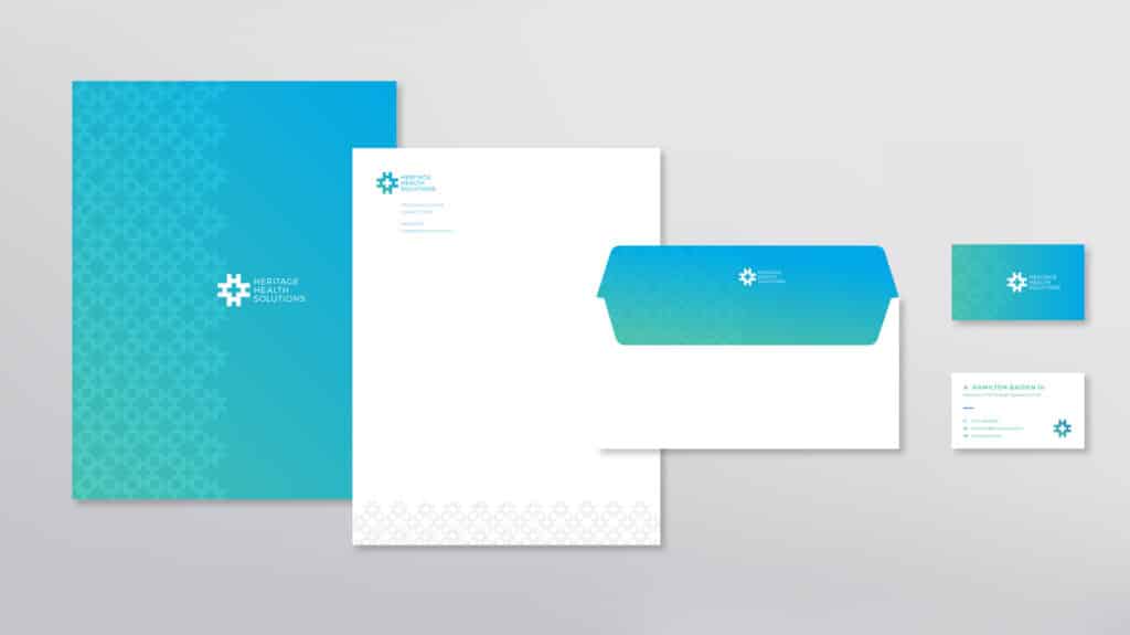 Heritage Health Solutions Stationery Suite