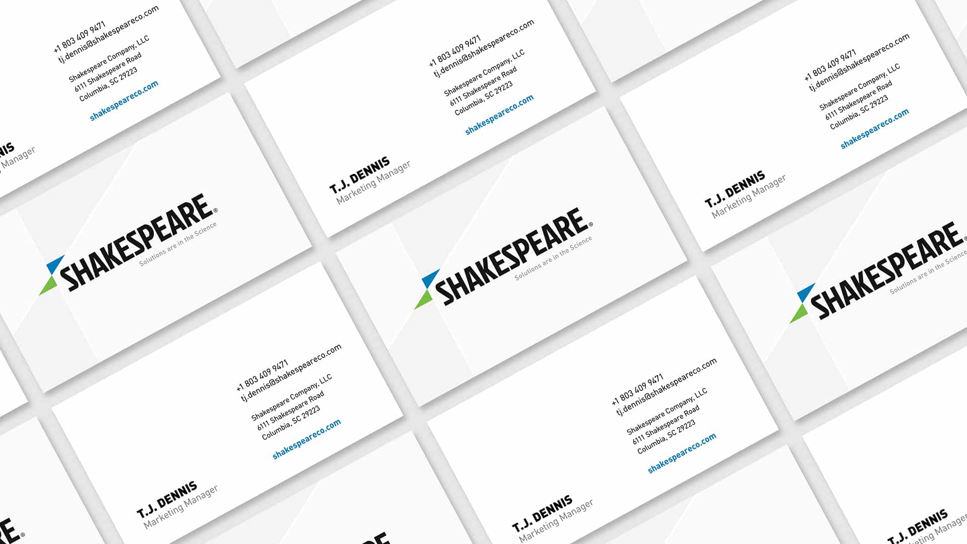 Shakespeare Business Cards