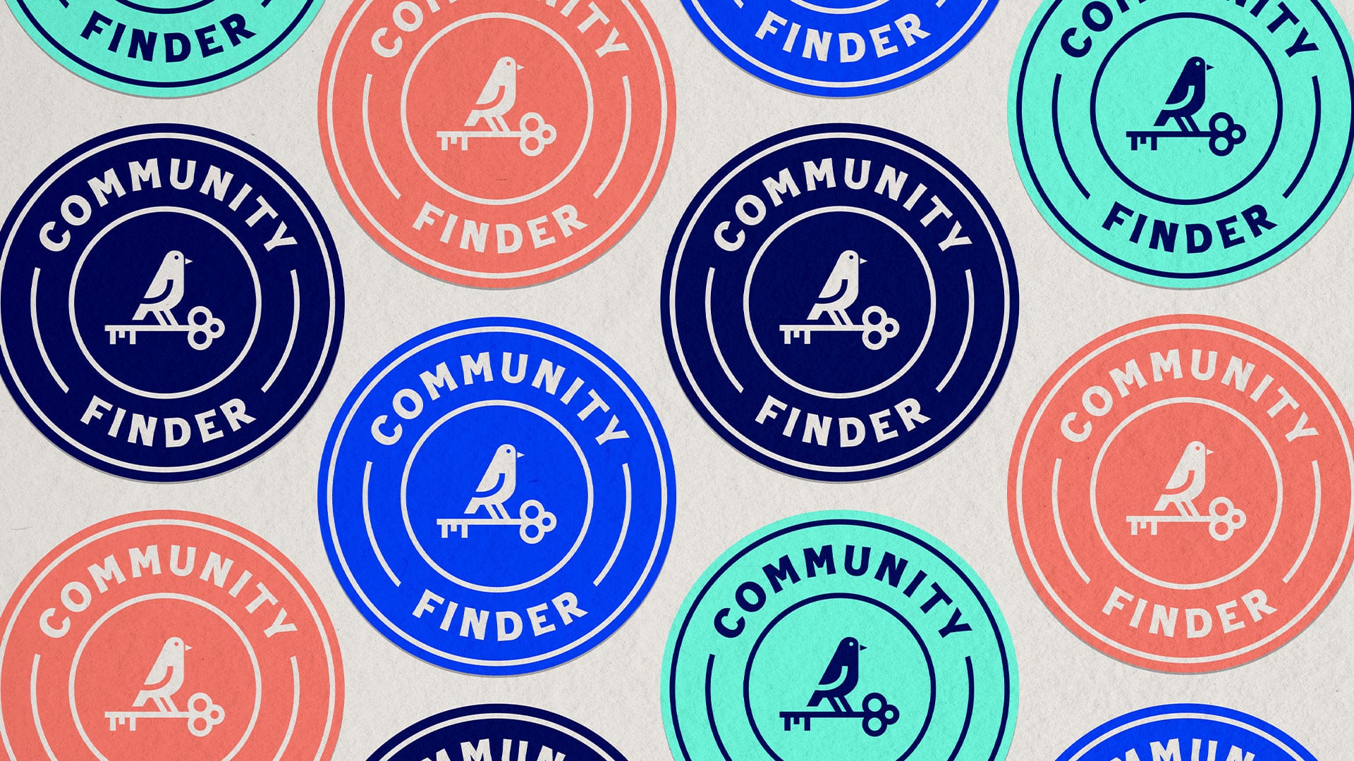 Community Finder Stickers