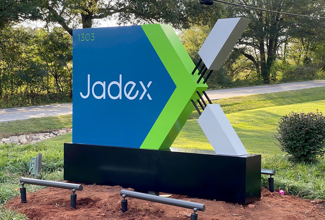 Jadex Brand Design Signage
