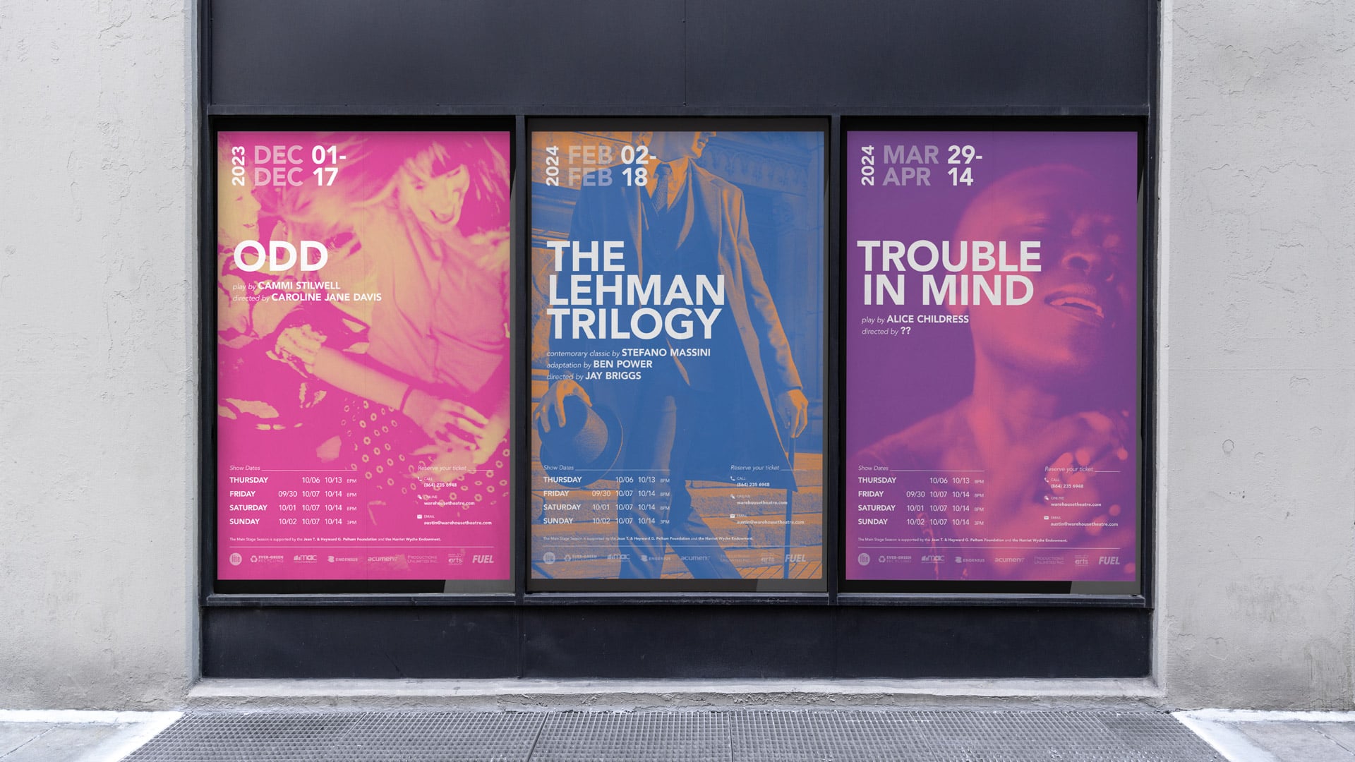 Warehouse Theatre Posters
