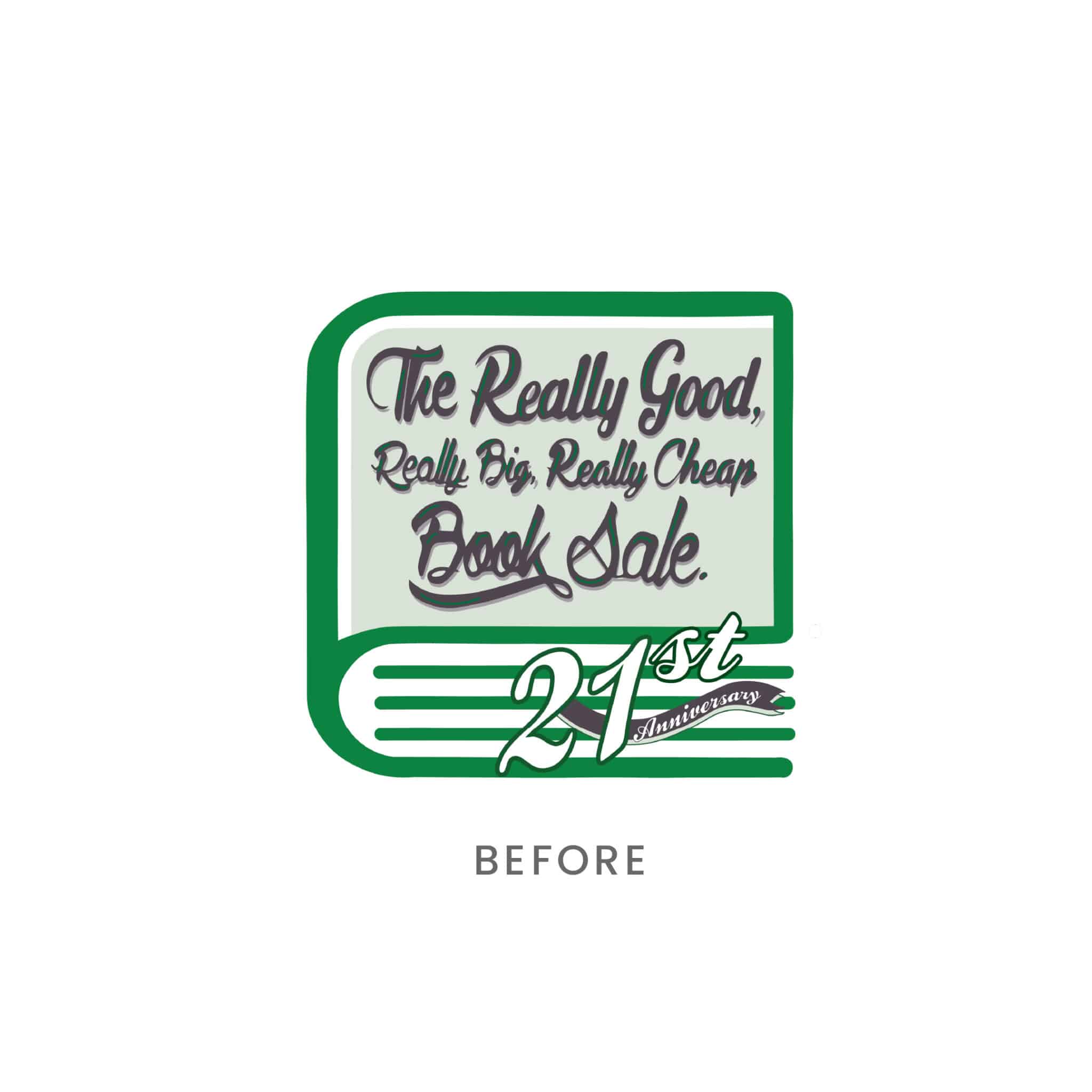 GLA Book Sale Campaign Original Logo
