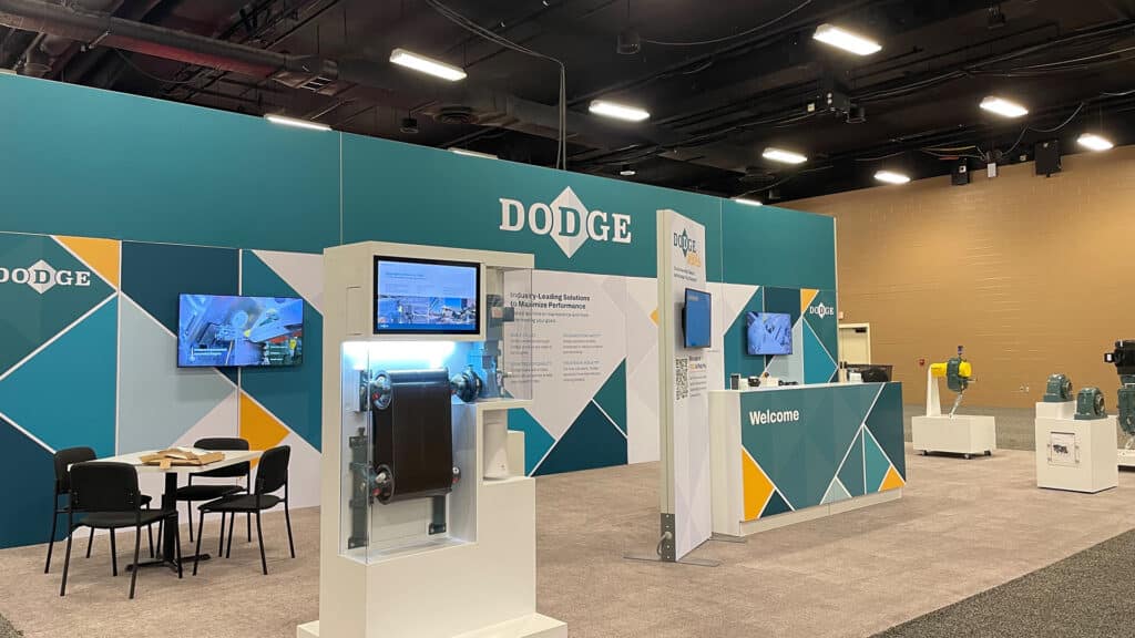 dodge tradeshow booth