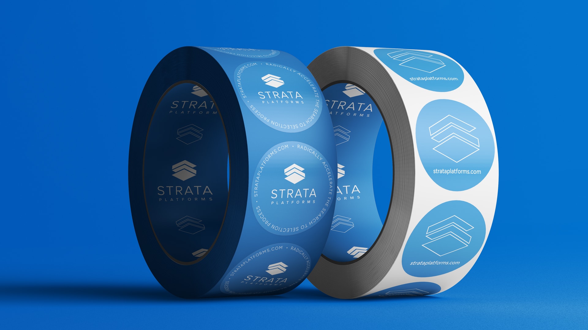 Strata Platforms SaaS Sticker Design