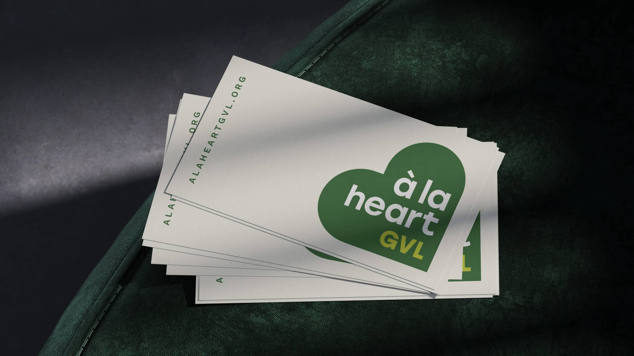 À la Heart GVL Business Card Design