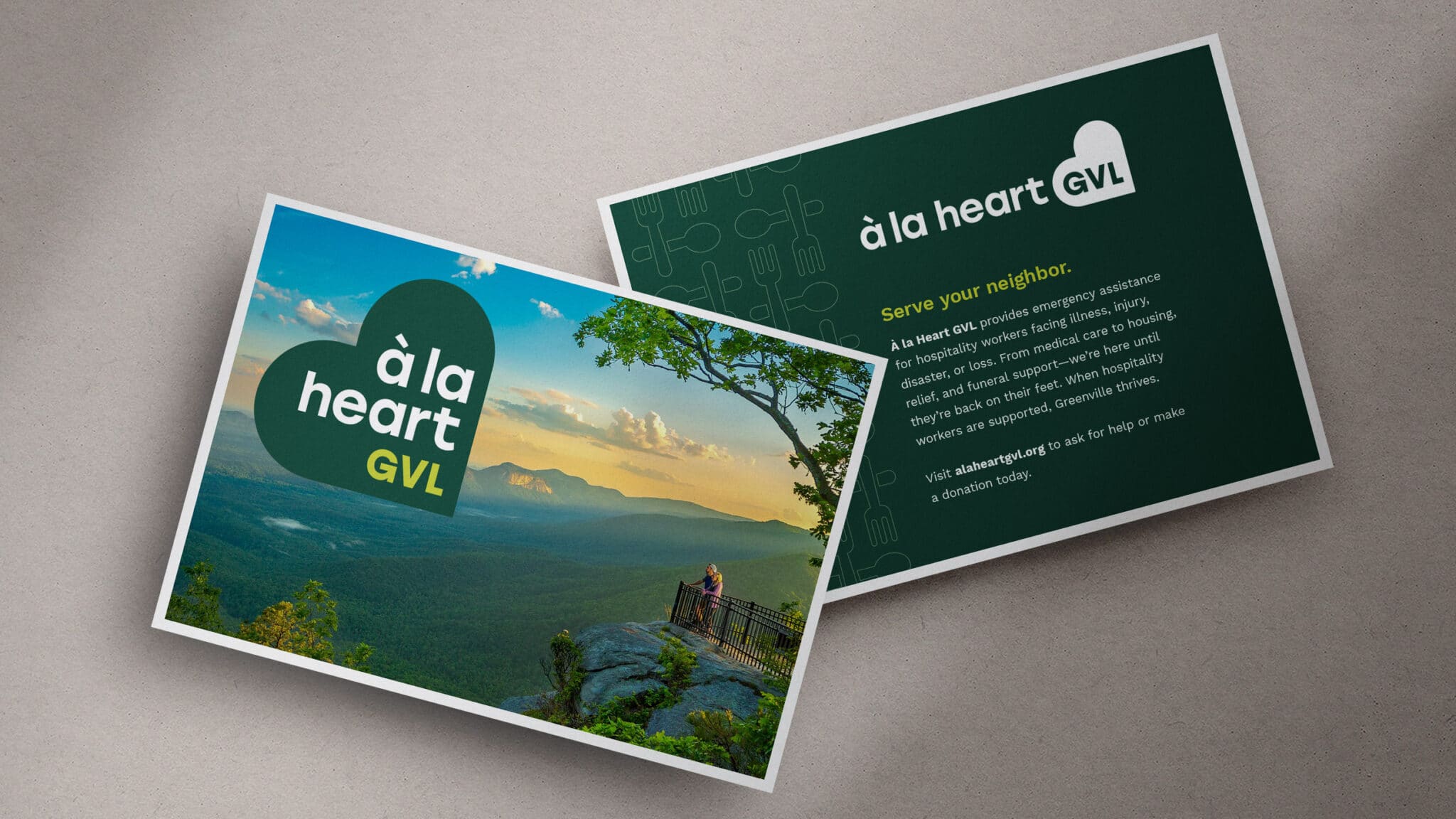 À la Heart GVL Postcard Design