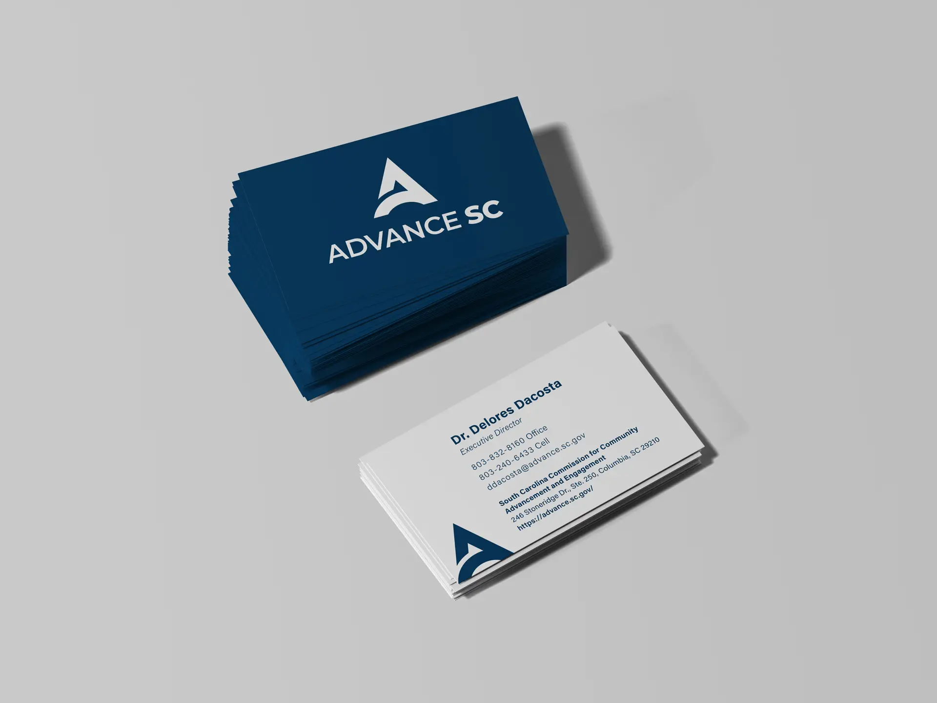 AdvanceSC Branding -Business Card Design