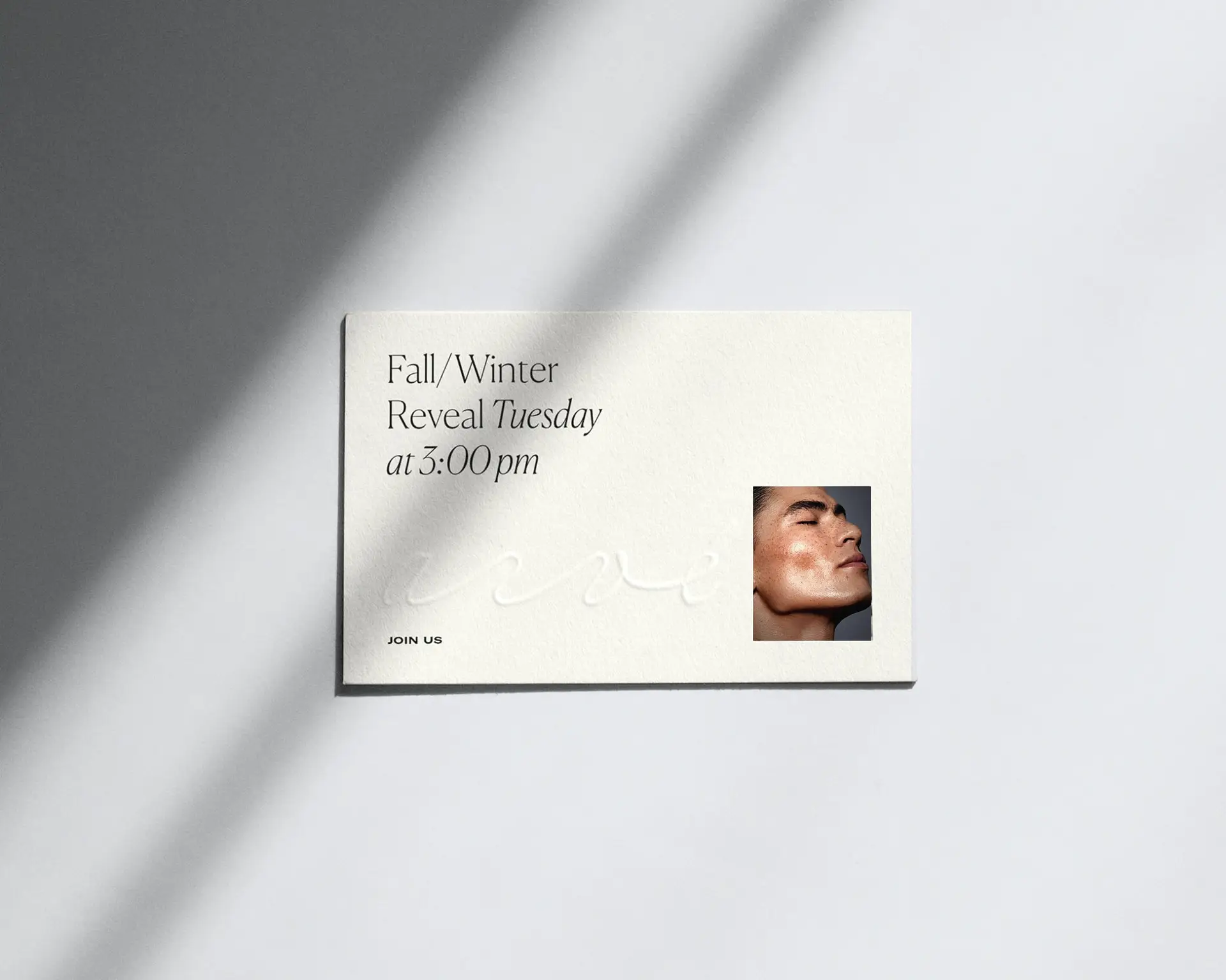 arvé postcard design